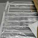 WAOWAO Baby Gate 57.48-62.17" Extra Wide Pressure Mounted Walk Through Swing Auto Close Safety White Metal Toddler Kids Child Dog Pet Puppy for Stairs, Doorways, Kitchen