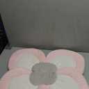 PandaEar Baby Bath Pad for Infant Newborn | Soft Flower Petals for Sink Bathtub Essentials Shower Gift (Pink)