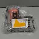 YASONIC Shower Caddy Corner, 3-Pack Adhesive Rustproof Stainless Steel Shower Shelves with Soap Holder, No Drilling Shower Organizer Corner for Dorm, Renters Bathroom, Black