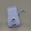 BIBS Pacifier Box with Loop for Storing & Carrying Soothers | 100% BPA Free Material | Designed & Made in Denmark | Baby Blue