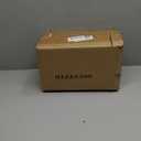 PATIKIL 4.3 Inch Ceramic Plant Pots, 2 Pack Modern Flower Planters with Drainage Holes and Tray for Decorate Home Indoor Plants Succulent Herb, Purple