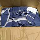 Puppy Playpen, 43.3x43.3 Inch Large Dog Play Pen for Small Pets Cats with Zipper Gate Dog Fence, Thickened Oxford Fabric Dog Playpen Indoor & Outdoor