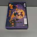 Black Cat Costume for Girls, Halloween Cat Costume Set with Light Up Tutu Skirt, Ears Headband Tail Gloves for Kids