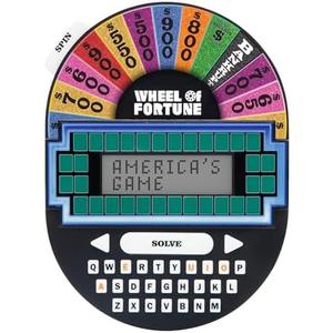 Amazon.com: Educational Insights Wheel of Fortune Game - Handheld Electronic Game, Great for Travel, Classic Retro Party Games for Kids, Teens & Adults, Word Puzzle Challenge & Entertaining Gift, Ages 8+ : Toys & Games