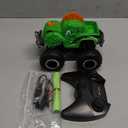Monster Truck Toys, 1:20 Waterproof Dinosaur Monster Trucks for Boys Age 4-7, 2.4GHz All Terrain RC Cars with 2 Batteries, 360 Rotating Stunt RC Car Toy Birthday Gift for Kids 3-5 (Green)