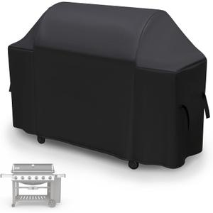 73 Inch Grill Cover for Weber Genesis II and Summit 6 Burner Series Grill, 7132 Waterproof BBQ Cover for Genesis 600/II LX 600 Grills, Large Cover for Weber 6 Burner Series Gas Grills