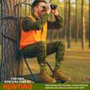 I'D RATHER BE CHASING Funny Mens Socks, Hunting & Fishing Gifts for Men, Fun Hunt Fish Crew Sock, Hunters Fishermen Gift