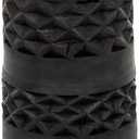 Wood 12" Stained Vase, Black