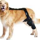 MerryMilo Dog Knee Brace Cruciate Ligament Conditions, Arthritis Support, Adjustable & Durable, Size M
