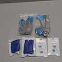 2 Packs F20 Replacement Headgear Compatible with F20 Full-face Mask, Include 4 Magnetic Clips+2 Packs Headgear Hanger (Large)