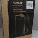 AEOCKY 4500 Sq.Ft Energy Star Most Efficient 2025 Dehumidifier, Max 80 Pint/Day Smart Compressor Dehumidifier with Drain Hose, Intelligent Humidistat,for Basement,Bedroom,Home,Bathroom