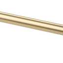 Alzassbg 5 Pack Gold Cabinet Pulls, 7 Inch(177.8mm) Hole Centers Cabinet Handles Kitchen Hardware Straight Bar for Cabinets and Drawer AL3082BB