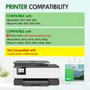 910 910XL 8020 Ink Cartridges Black and Color Combo Pack for HP Printers | Compatible for HP910XL Ink Cartridges for Printer Office Jet Pro 8010 8025 8030 8035 8028 8022 8018 Series (4 Pack Multipack)