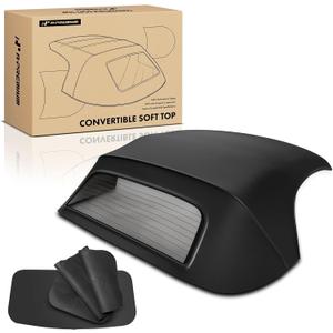 A-Premium Black Convertible Soft Top Compatible with BMW E85/E89 Series Z4 2003 2004 2005 2006 2007 2008, Convertible & Couple, Replace# BM33058-TW