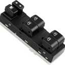 LCWRGS Master Power Window Switch Fits for 2009-2012 Nissan Maxima, 2007-2008 Infiniti G35, 2009-2013 Infiniti G37, 2011-2012 Infiniti G25, 2015 Infiniti Q40, 25401-9N00D, Front Left Driver Side