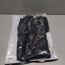 Short Sweater Dress for Women Cutout Sexy Bodycon Ribbed Knit Separate Sleeve 2025 Fall Winter Small