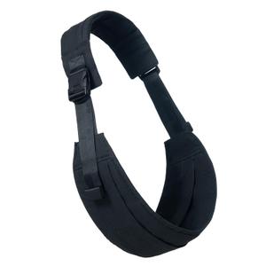 AUYEAZGO Toddler Carrier - Premium Cotton, Large Seat & Back Support, with Large Pocket, One Size Fits Most, Ideal for 6-48 Months (16-44 lbs), Black, Regular Fits Up to 4XL