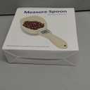 Digital Measuring Spoon Scale,Electronic Food Measuring Scale,Food Weight Scale Grams and Ounces,800g/0.1g High Precision Digital Kitchen Food Scale with LCD Screen,Household Weighing Scoop (1PC)