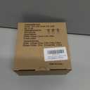 25 Pack C7 Replacement Christmas Light Bulb, Christmas Green Replacemen Bulb C7/E12 Base for Outdoor String Lights Window Candles Chandeliers Salt Lamp, 5 Watt