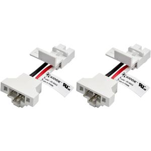Kiddes 20-9003 Quick Connect Adapter Plug for Hardwired Smoke and CO Detectors Compatible with Kiddes Alarms Smoke Detector Adapter for Easy Retrofit Installations, Pack of 2