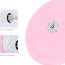 Niteangel Super-Silent Hamster Exercise Wheels: - Quiet Spinner Hamster Running Wheels with Adjustable Stand for Hamsters Gerbils Mice Or Other Small Animals (L, Pink)