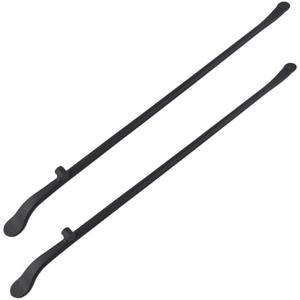 TREATLIFE HOME Effortless Tire Changing with Tire Iron Set, Durable and Versatile Pry Bars for Auto and Truck Tires, 38'' x 4/5'', Black