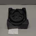 Trucker Bluetooth Headset, Wireless Headsets with Noise Cancelling Microphone, Long Battery Life Bluetooth Headphones with Detachable Earpad/Single+Dual Mode for Office/Driving/Home (Black)