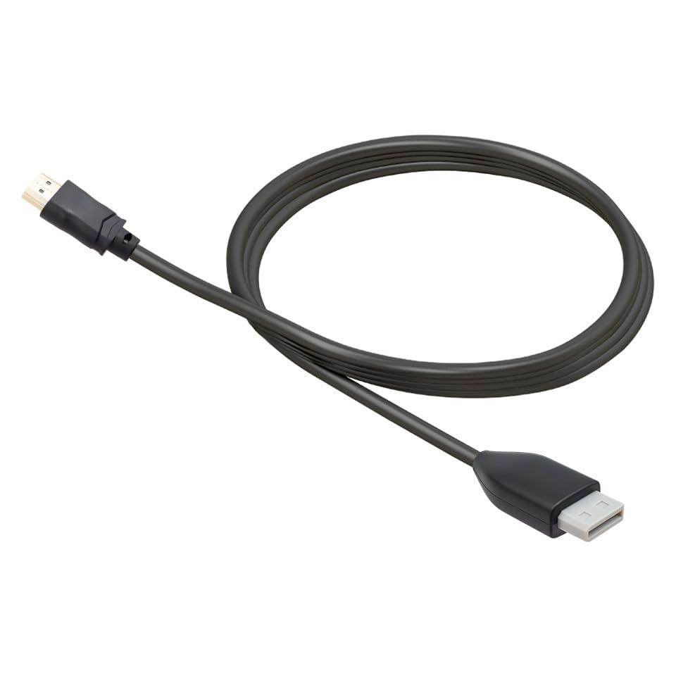 Wii to HDMI Converter Cable Adapter with Blue Indicator, Ypbpr/Component Image and Bypass (Better Than AV Video Quality),HDTV Cord for Wii to HDMI TV/Monitor (1.5m /4.92FT)