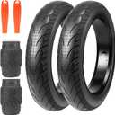 Fat Tire for Ebike Mountain Snow Bike Heavy Duty High-Performance Wear-Resistant Tire 20"/26" x 4"Black/Brown/White1/2 Tires Tubes 2 levers