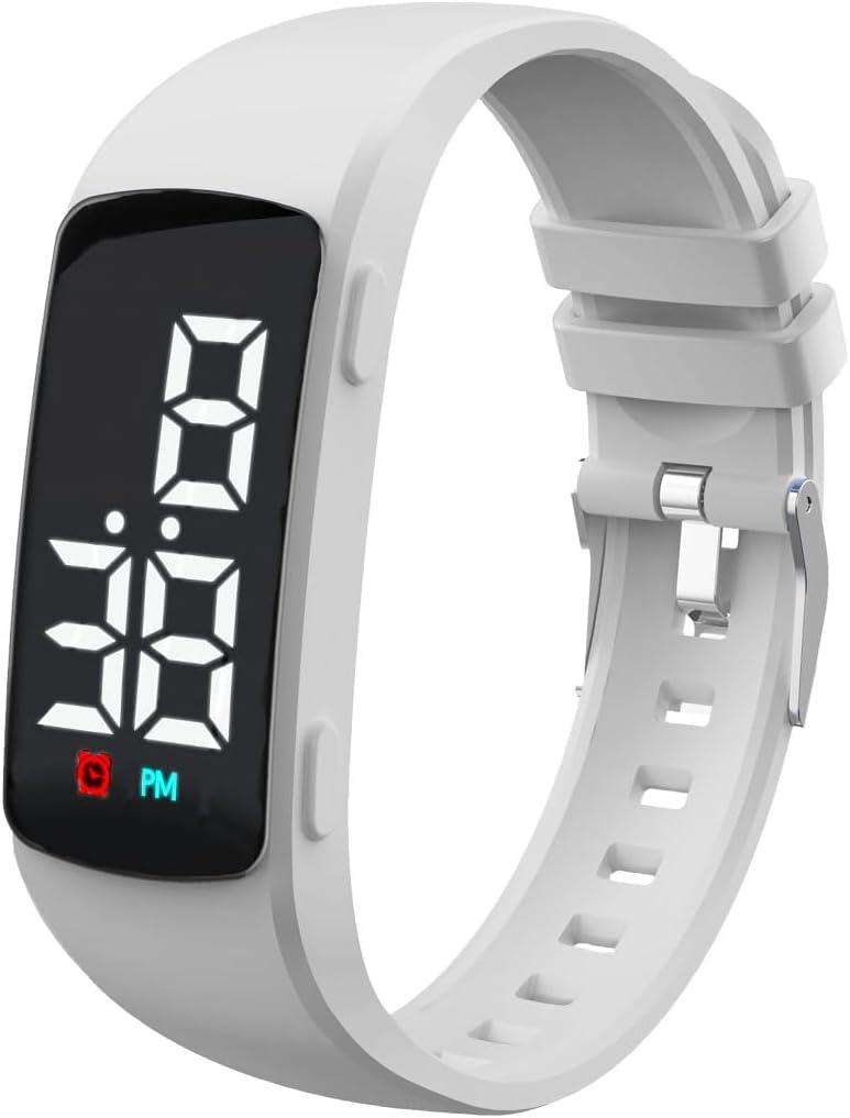 Potty Training Watch - Silent Vibrating Alarm Wristband - Water Resistant Medical Reminder Watch - with Timer and 15 Daily Alarms