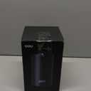 OOU Universal Knife Block Holder Without Knives, Round Kitchen Knife Holder, Detachable Knife Storage for Easy Cleaning, Black