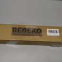 BEHERO Boot Tray Shoe Mat Decorative Patterned, Rubber Boot Matt Tray Indoor and Outdoor Use, 16" x27.5" Shoe Cleaning Mat Non-Slip, Shoe Storage Waterproof with Artistic Prints for Entryway(Brown)