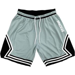 Men Basketball Shorts Graphic Mesh Drawstring Retro Sport Workout Gym Running Athletic Shorts (Medium, Co 5)