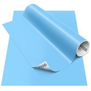 VViViD DECO65 Matte Pastel Ice Blue Permanent Adhesive Craft Vinyl for Cricut, Silhouette & Cameo (24" x 30ft)