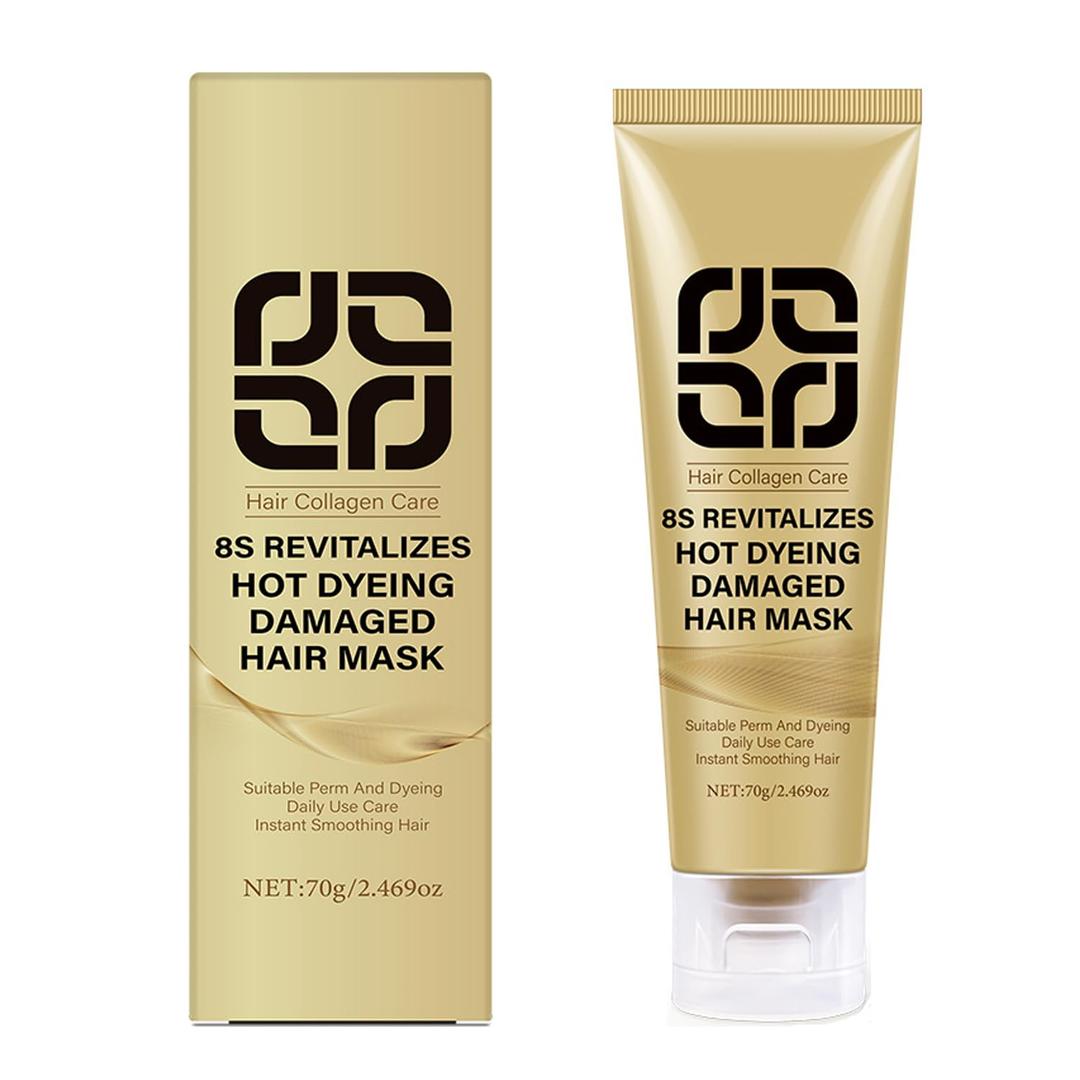 2 x 8s Revitalizes Hot Dyeing Damaged Hair Mask, 2.47 oz