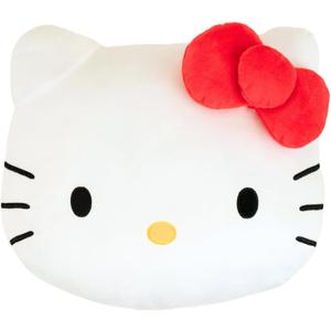 Franco Bedding Super Soft Plush Decorative Throw Pillow (Official Licensed Product), 16" Inch, Hello Kitty
