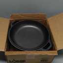 Lodge Cast Iron Double Dutch Oven - Pre-Seasoned 2-in-1 Cast Iron Cookware - Pot & Skillet Combo - Even Heat Retention - Oven-Safe, Versatile Pot - 5 Quart