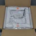 FASDUNT 2-in-1 Bathroom Exhaust Fan with Light - 110 CFM Ventilation & 1.0 Sones - Easy Installation, Energy Efficient, 3 Dimmable LED 3000K/4000K/5000K for Home Bath Office Hotel