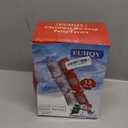 JOYIN 12 Pack Christmas Party Favor Non-Snap Red & White Snowflake Design Party Table Favors with Holiday Party Favor Supplies for Kids and Adults, Christmas Parties, Dinners and Holidays