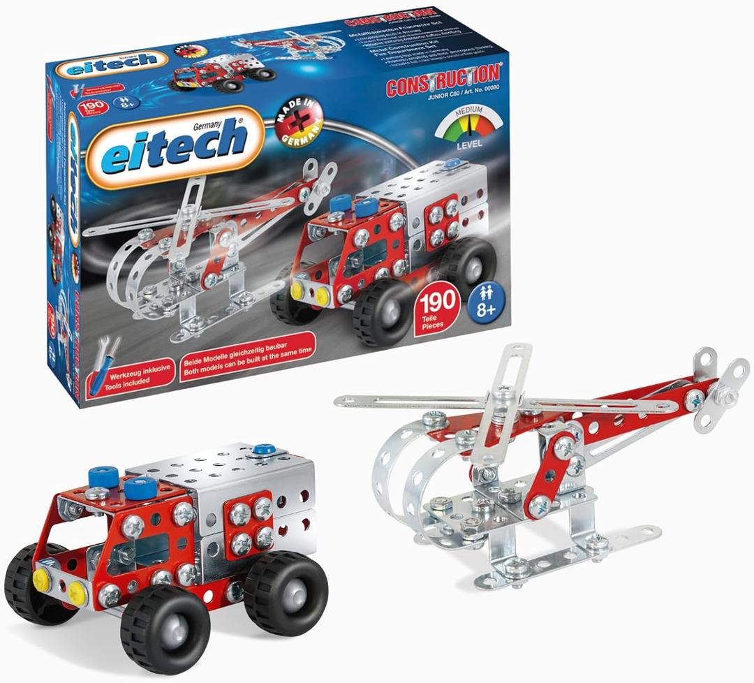 Eitech Firefighters Construction Set and Educational Toy - Intro to Engineering and STEM Learning