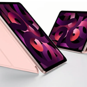 SMARTDEVIL Case for iPad Air 10.9 Inch, iPad 10th (2022/2020, 5th/4th), Lightweight Shockproof Protective Tablet Case Cover with Pencil Holder, Auto Wake/Sleep, 5 Standing Angles, Pink