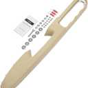 Front Driver Side Armrest Repair With Door Release Handle Above Armrest Door Compatible with Chevy Silverado Tahoe Suburban Avalanche, GMC Sierra Yukon 2010-2014,27In - Tan - GM# 84127282,80995