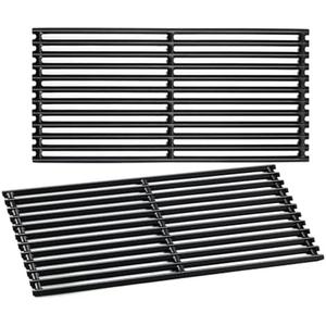 Grill Replacement Parts for Charbroil Grill Grates 463642316 463644220 G369-0030-W2 G469-0005-W1 G460-0500-W1 Cast Iron 17 Inch Cooking Grate char-broil 463675016 nexgrill Evolution 720-0864 720-0864m