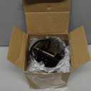 Large Desk Cup Holder, Clip On Table Cup Holder, Anti-Spill Drink Holder for Lawn Chair, Horizontal or Vertical Mount, Pack of 2, Black