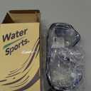 EverSport Swim Goggles Adult with Nose Cover, Anti-fog Clear Diving Mask Wide View No Blurring for Men Women Youth