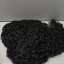 LONAI Ponytail Extension, 26 Inch Curly Claw Clip Ponytail Hair Extension, 100％ Pure Protein Silk Claw Clip in Pony Tail Hair Natural Soft Hairpiece for Women(Natural Black)