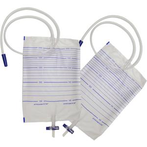 10 Pcs Urine Drainage Bags Catheter 2000ML
