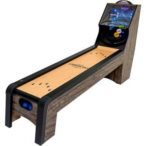 American Legend 9 Arcade Speedball Game - Engineered Wood Construction - Realistic Game Play - Automatic Ball Return - 4 Balls Included