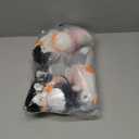 9 Pcs Mini Penguin Stuffed Plush Toys 4.3 Inch Cute Soft Small Penguin Ornament Bulk Hanging Animal Stuffed Toys Gift for Keychain Bag Pendant Christmas Decors Birthday Party Favor(Cute Style)