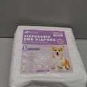 Pet Soft Female Dog Diapers - Disposable Doggie Diapers with Wetness Indicator, Puppy & Cat Diaper Super Absorbent, Fit for Female Dog in Heat or Incontinence, 40pcs (M, Mixed)